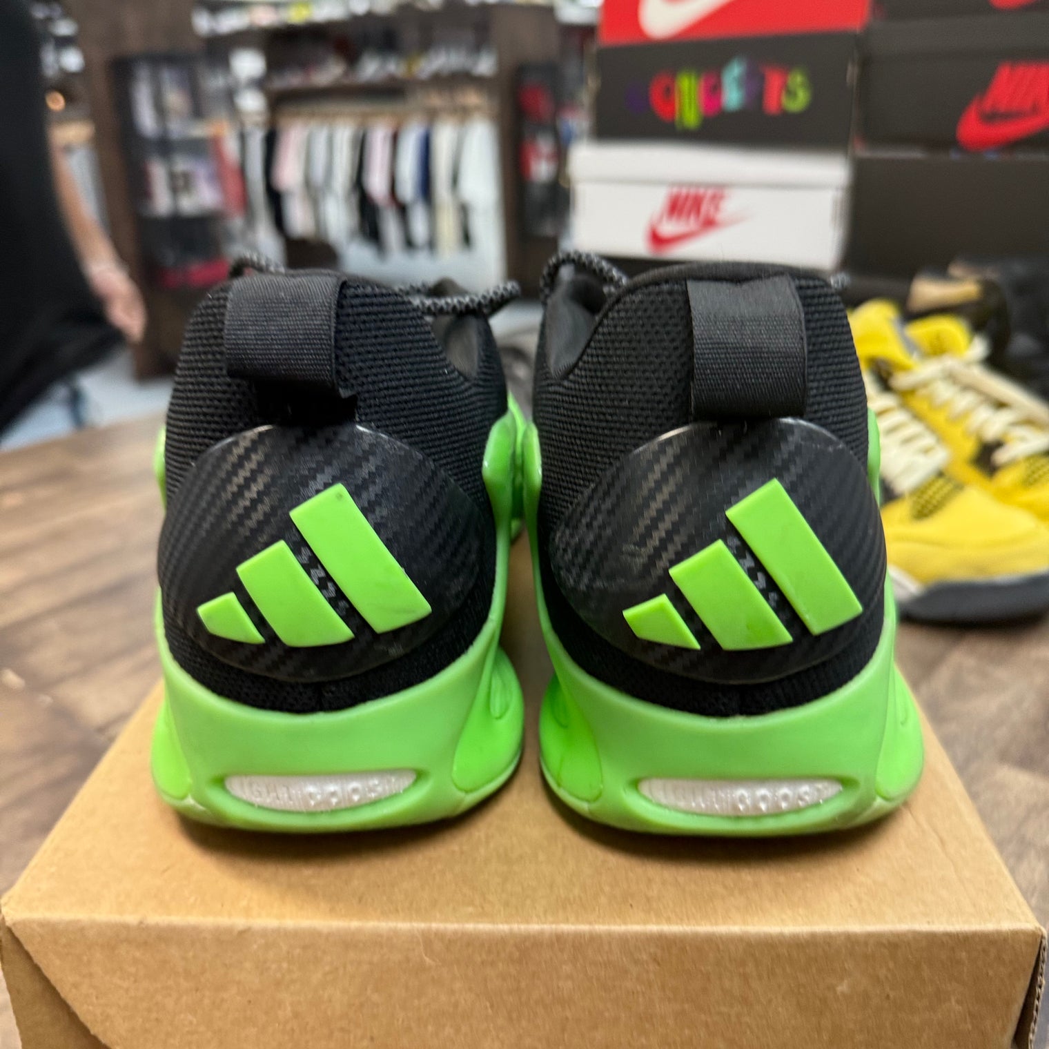 Slime adidas AE 1 Low (USED, No Insoles, No Box)