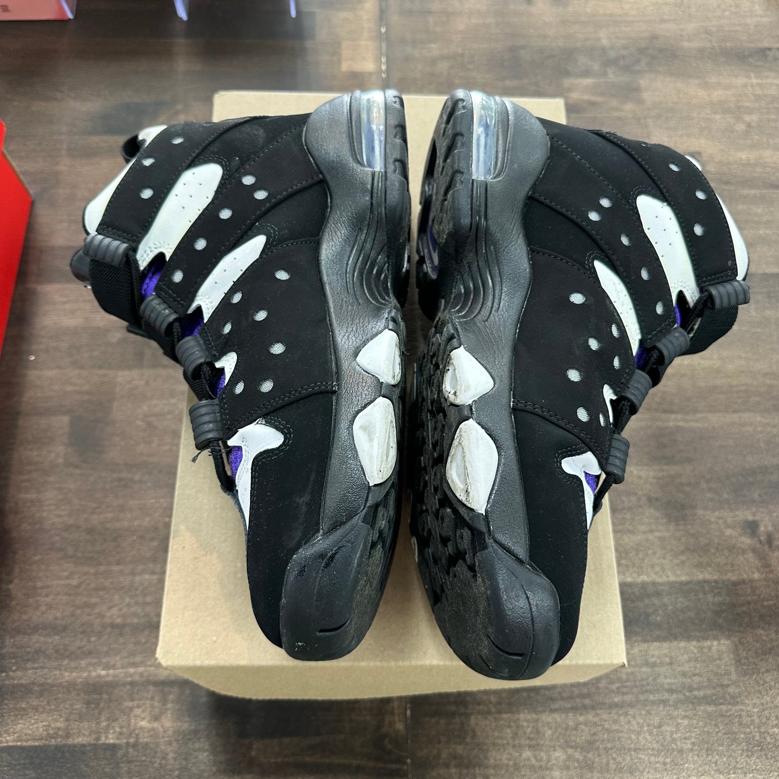 Black White Purple Air Max 2 CB '94 (USED, No Insoles, No Box)