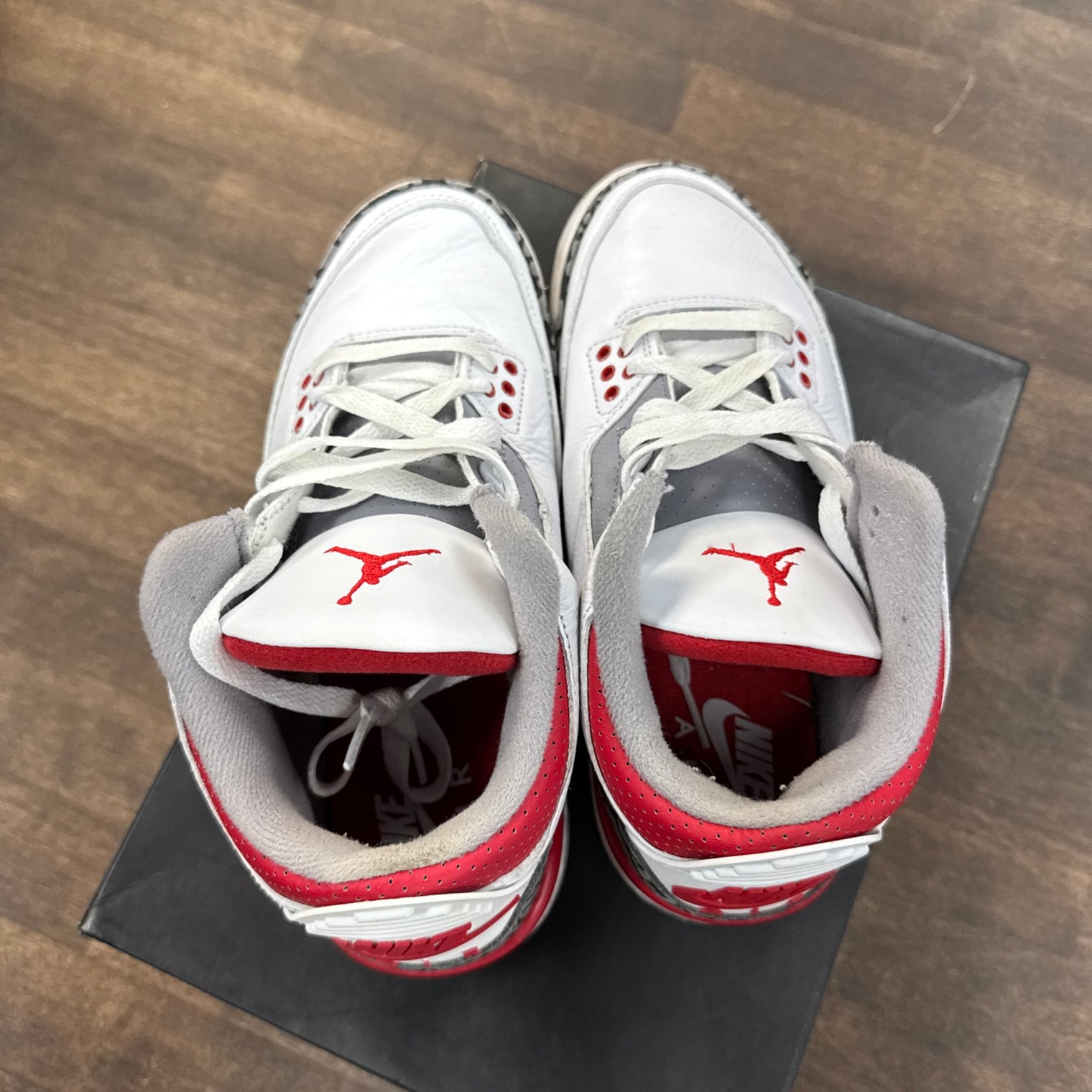 Fire Red Jordan 3 (GS) (USED)