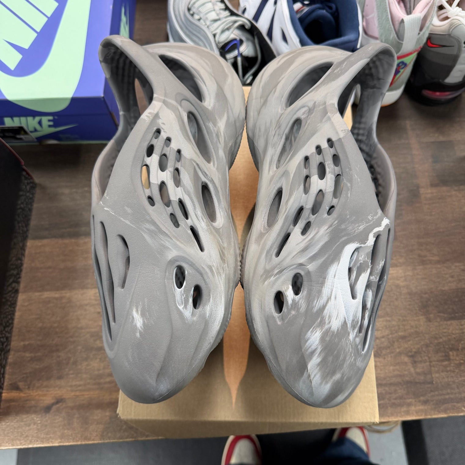MX Granite Yeezy Foam RNNR (USED, No Box)