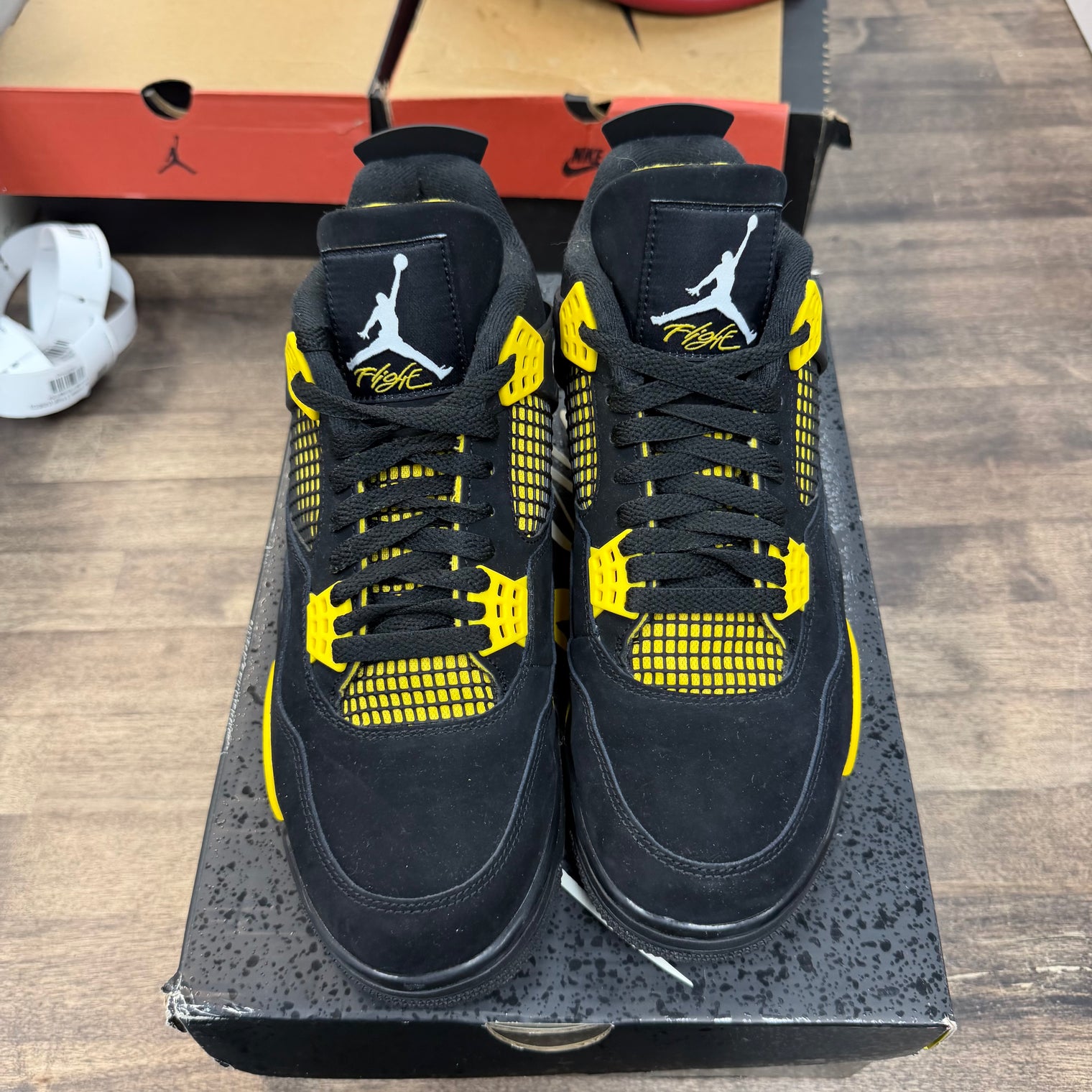 Yellow Thunder Jordan 4 Retro (USED)