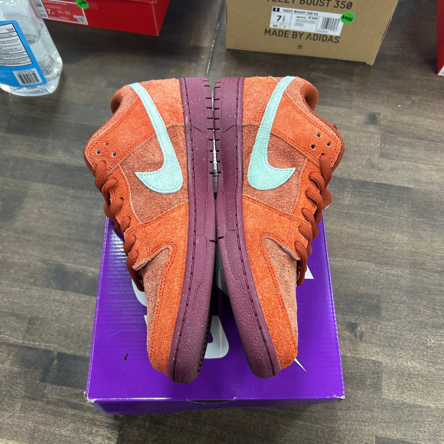 Red Rosewood Nike SB Dunk Low (USED)