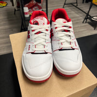 New Balance 550 White Team Red (USED, no box)