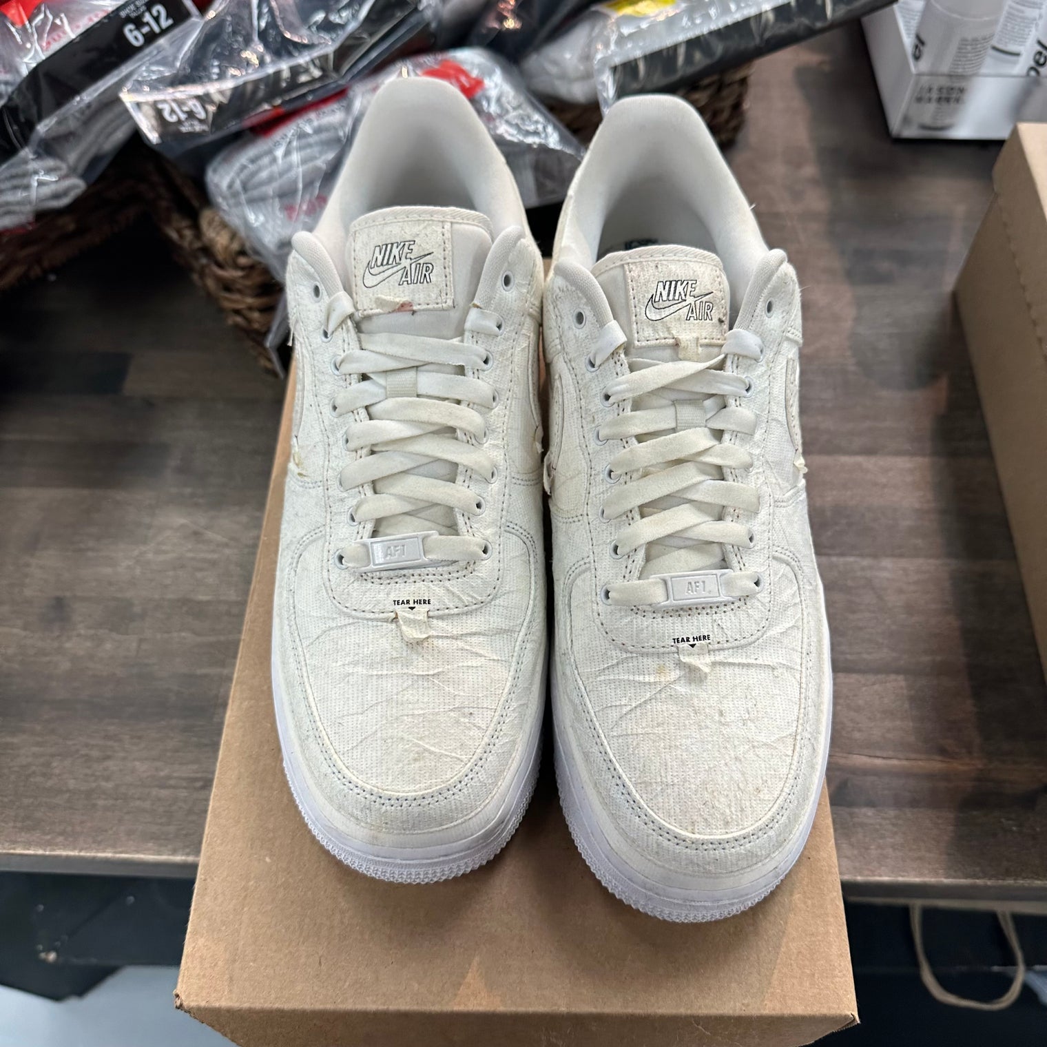 Tear Away Air Force 1 LX (W) (USED, No Box)