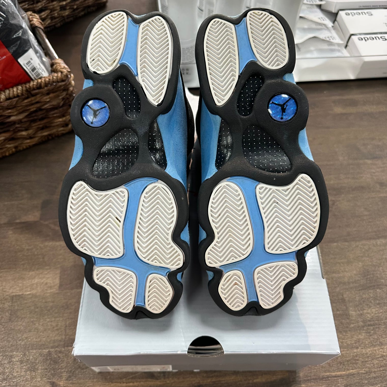 University Blue Jordan 13 (USED)