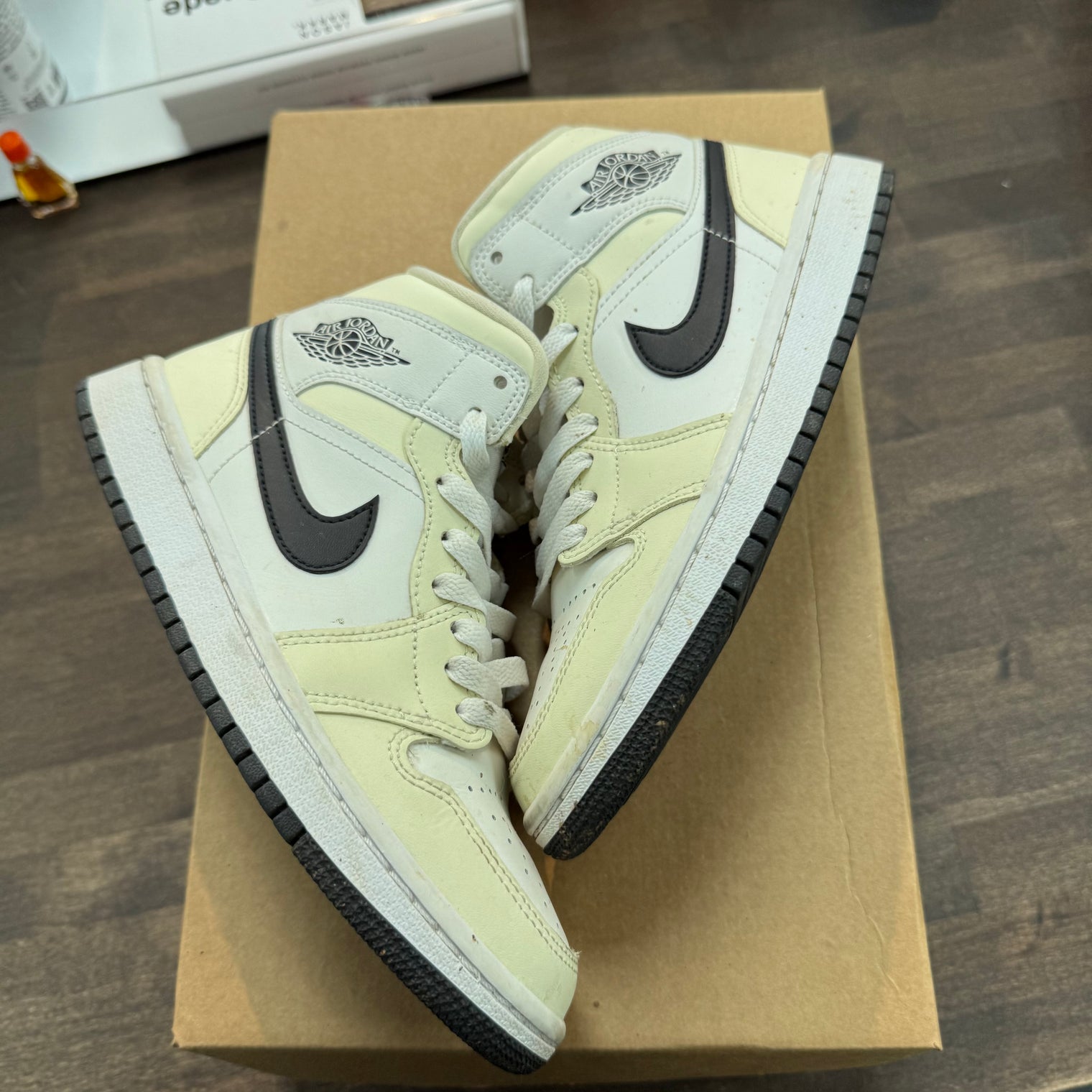 Coconut Milk Jordan 1 Mid (W) (USED, No Box)