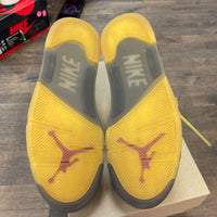Off-White Sail Jordan 5 (USED, No Box)