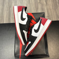 Black Toe Jordan 1 Low (USED)