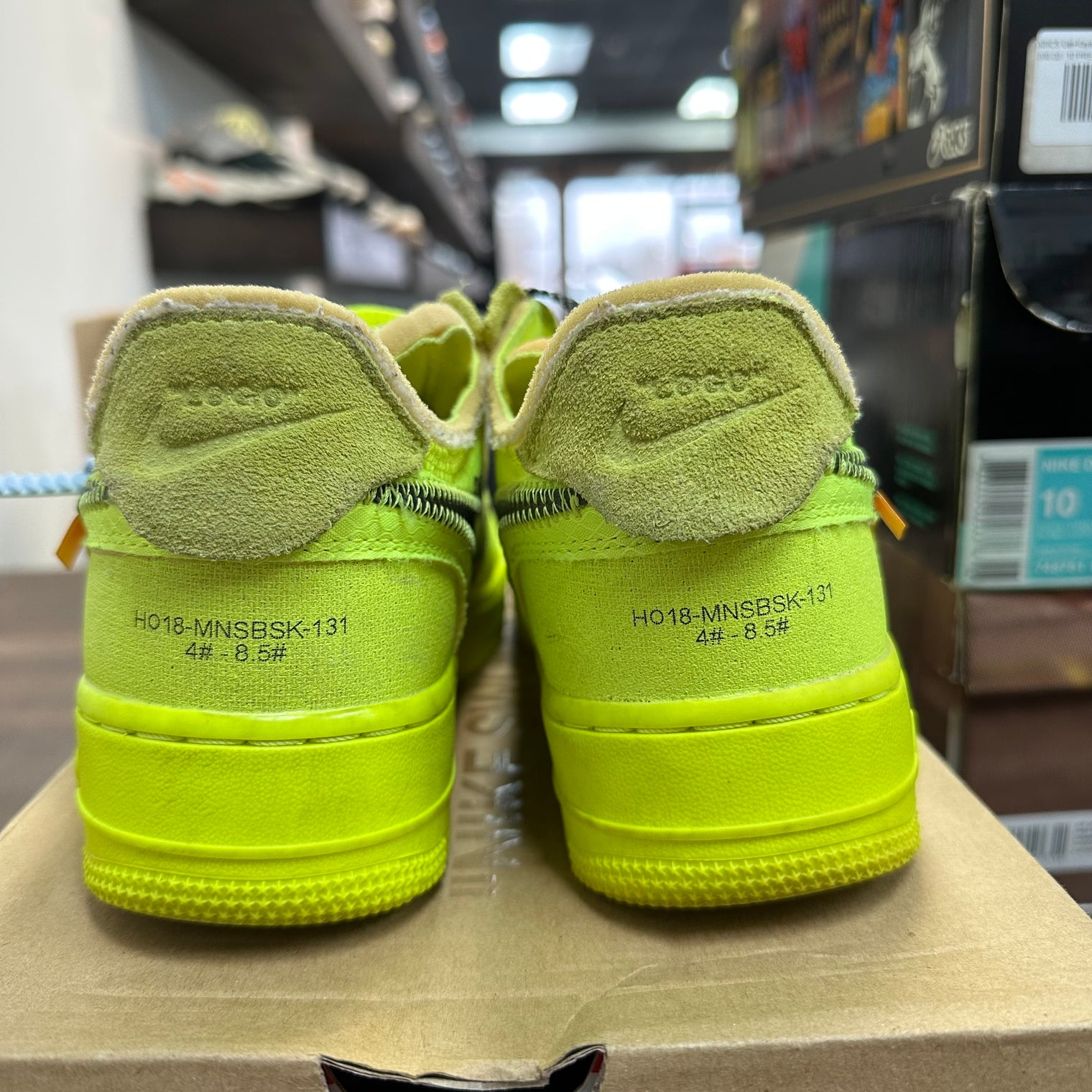 Off-White Volt Nike Air Force 1 Low (USED)
