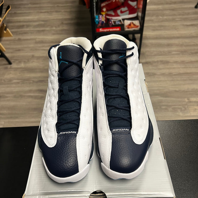 Obsidian Powder Blue White Jordan 13 Retro (Lightly Worn)
