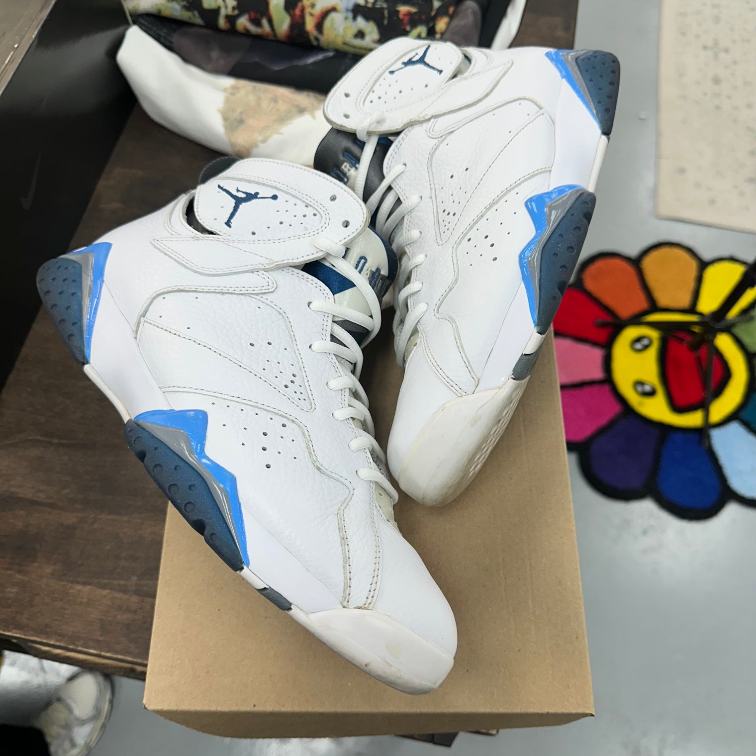 French Blue Jordan 7 (USED,No Box)