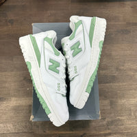 New Balance 550 White Mint Green (Lightly Worn)