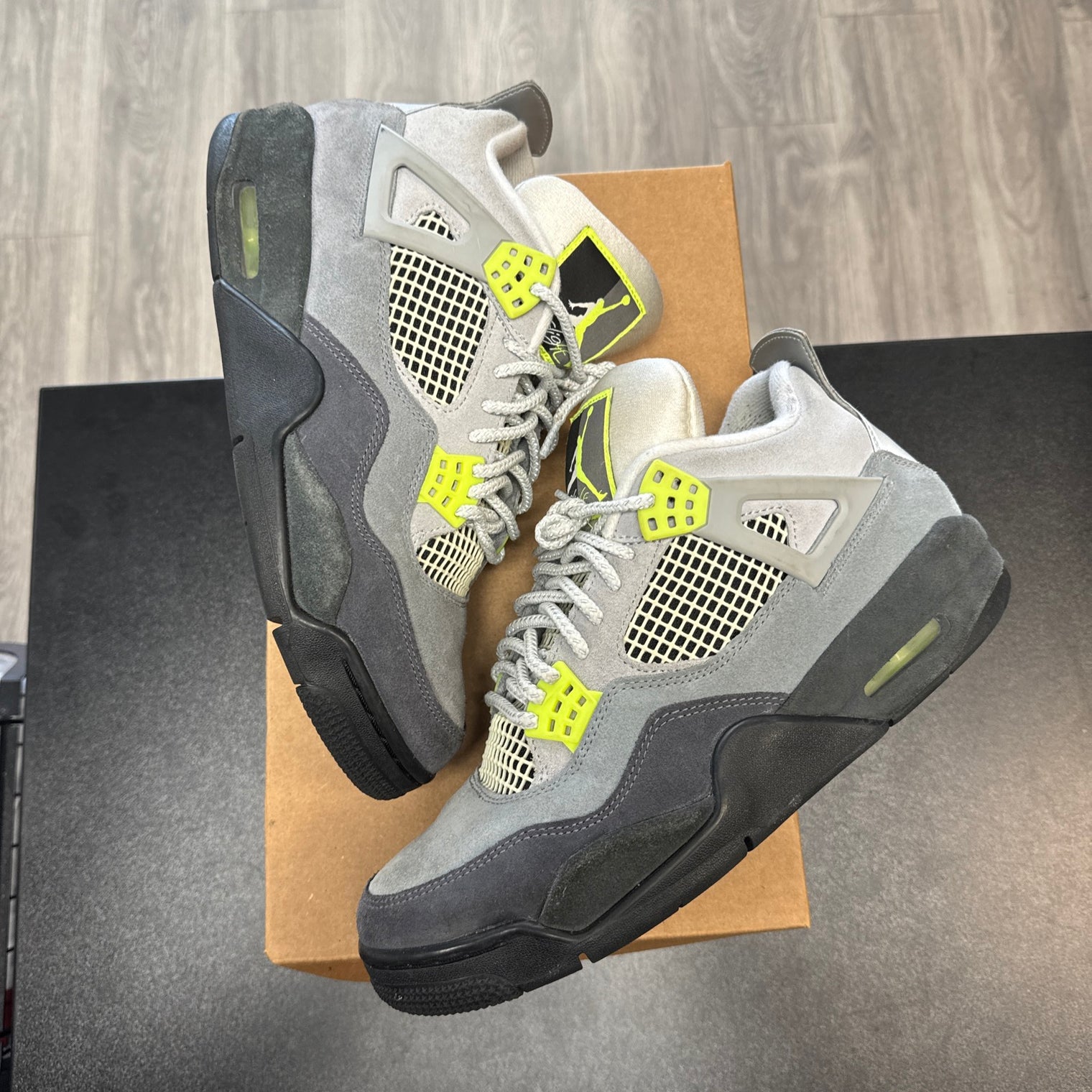 Neon 95 Jordan 4 (USED, No Box)