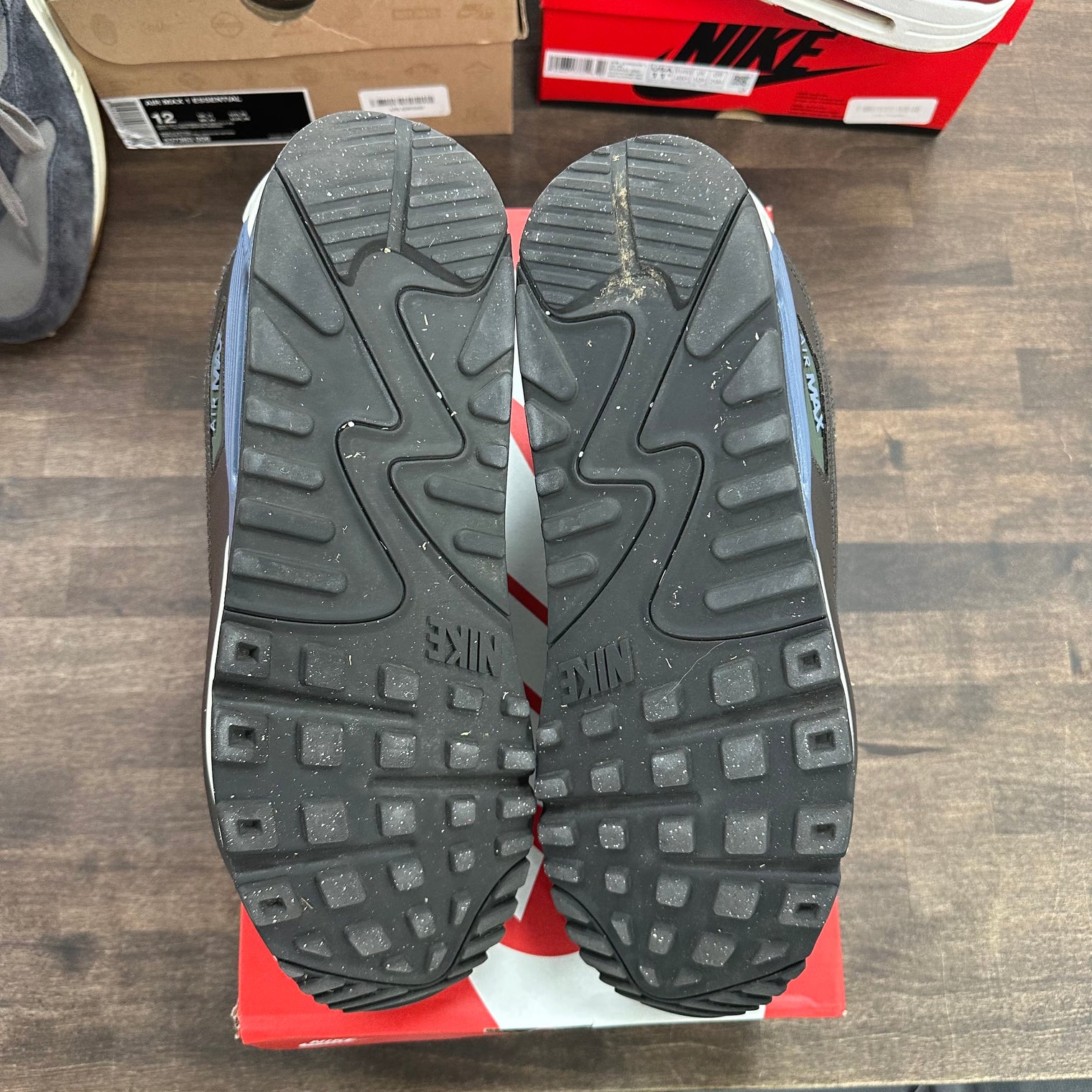 Wool Sequoia Nike Air Max 90 (USED, Replacement Box)