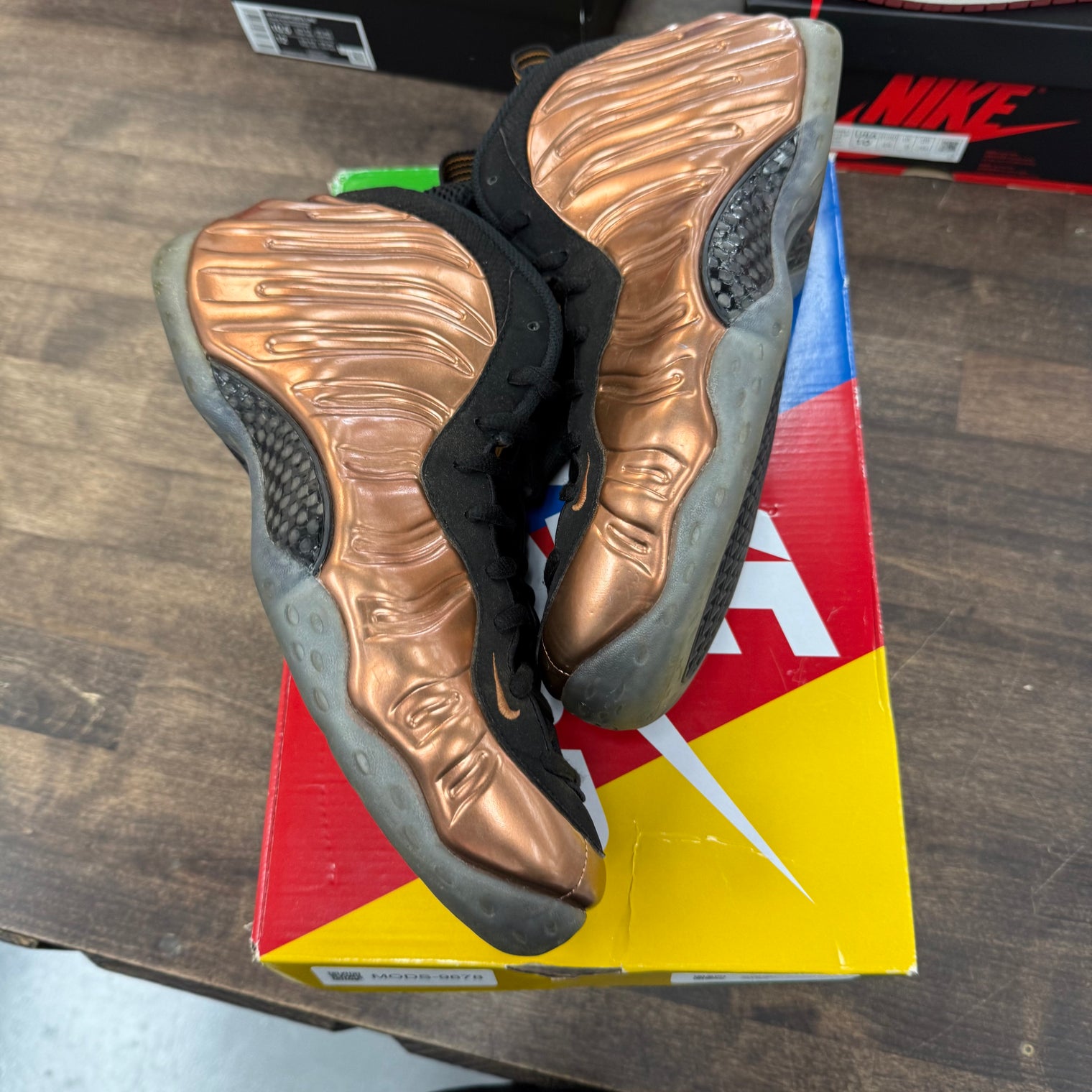 Copper Foamposite One (2017) (USED, Replacement Box)