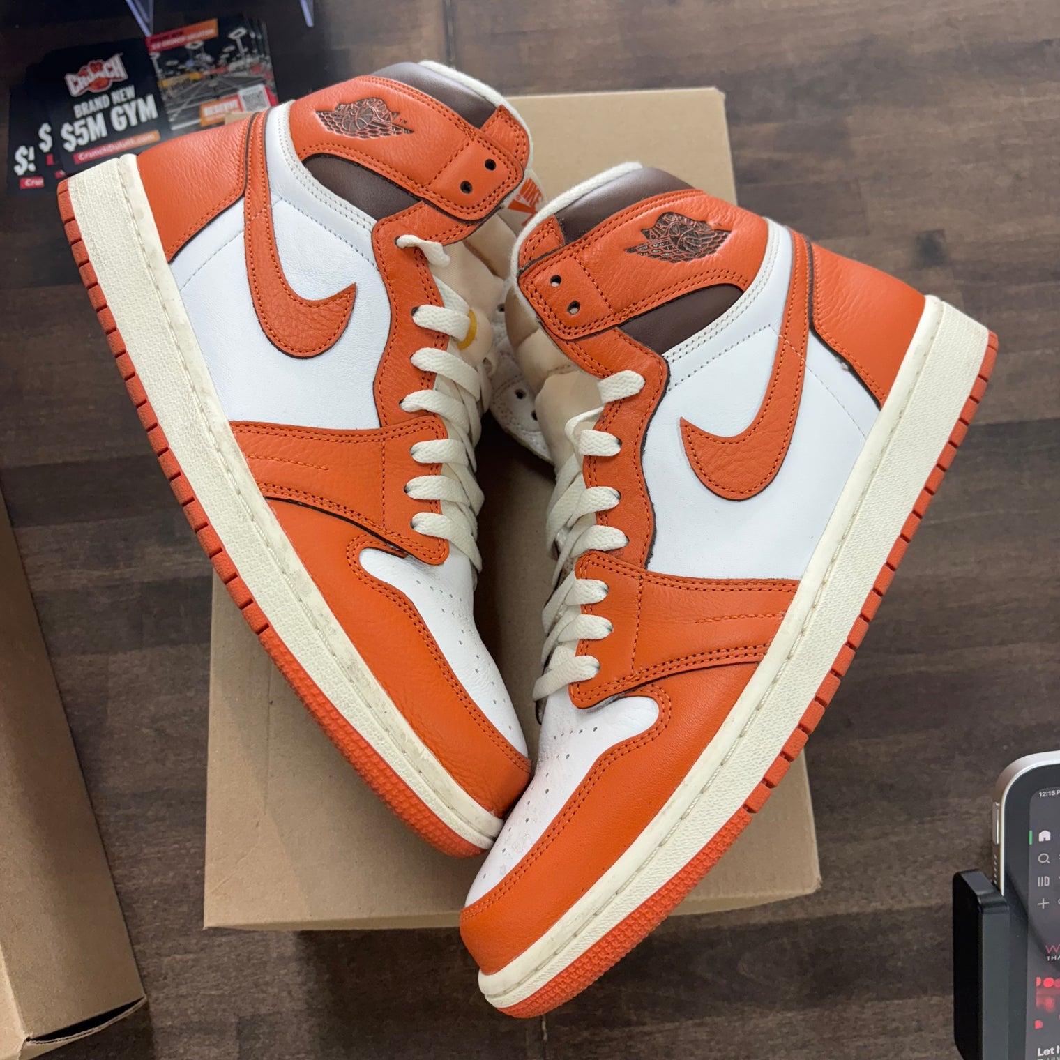 Starfish Jordan 1 High (W) (USED, No Box)