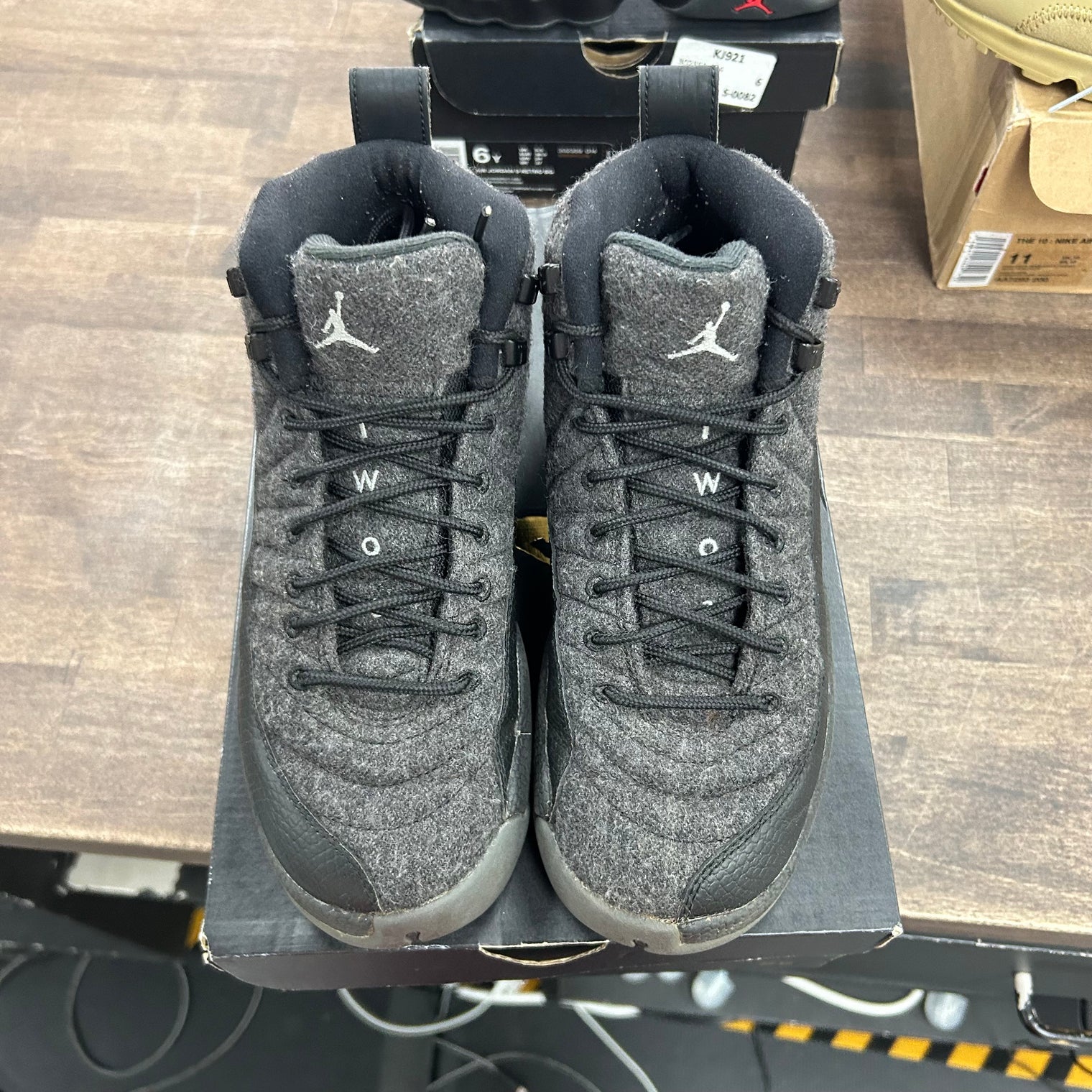 Wool Jordan 12 Retro (GS) (USED)