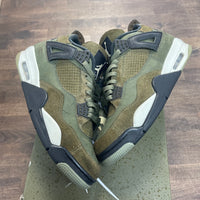 Craft Olive Jordan 4 (USED,No Insole)
