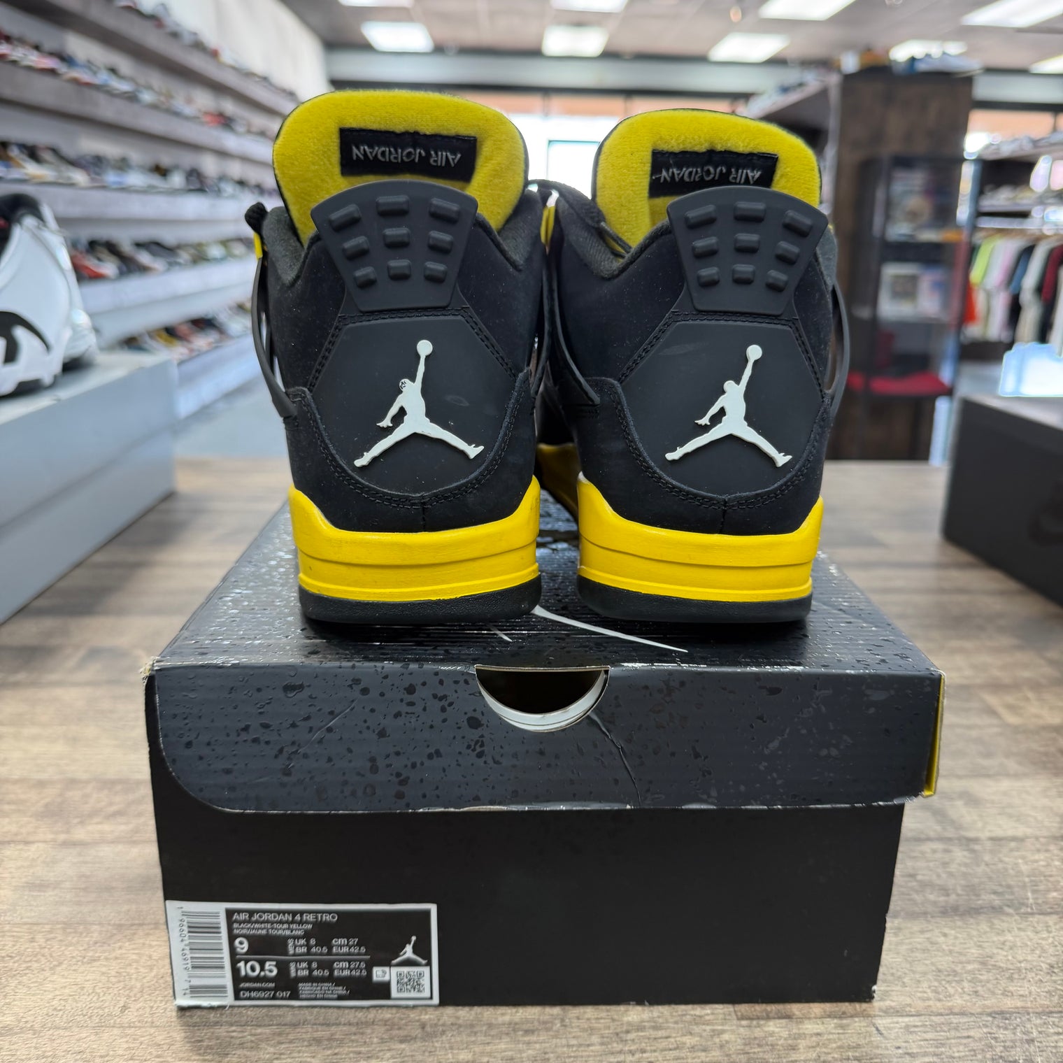 Yellow Thunder Jordan 4 Retro (USED)