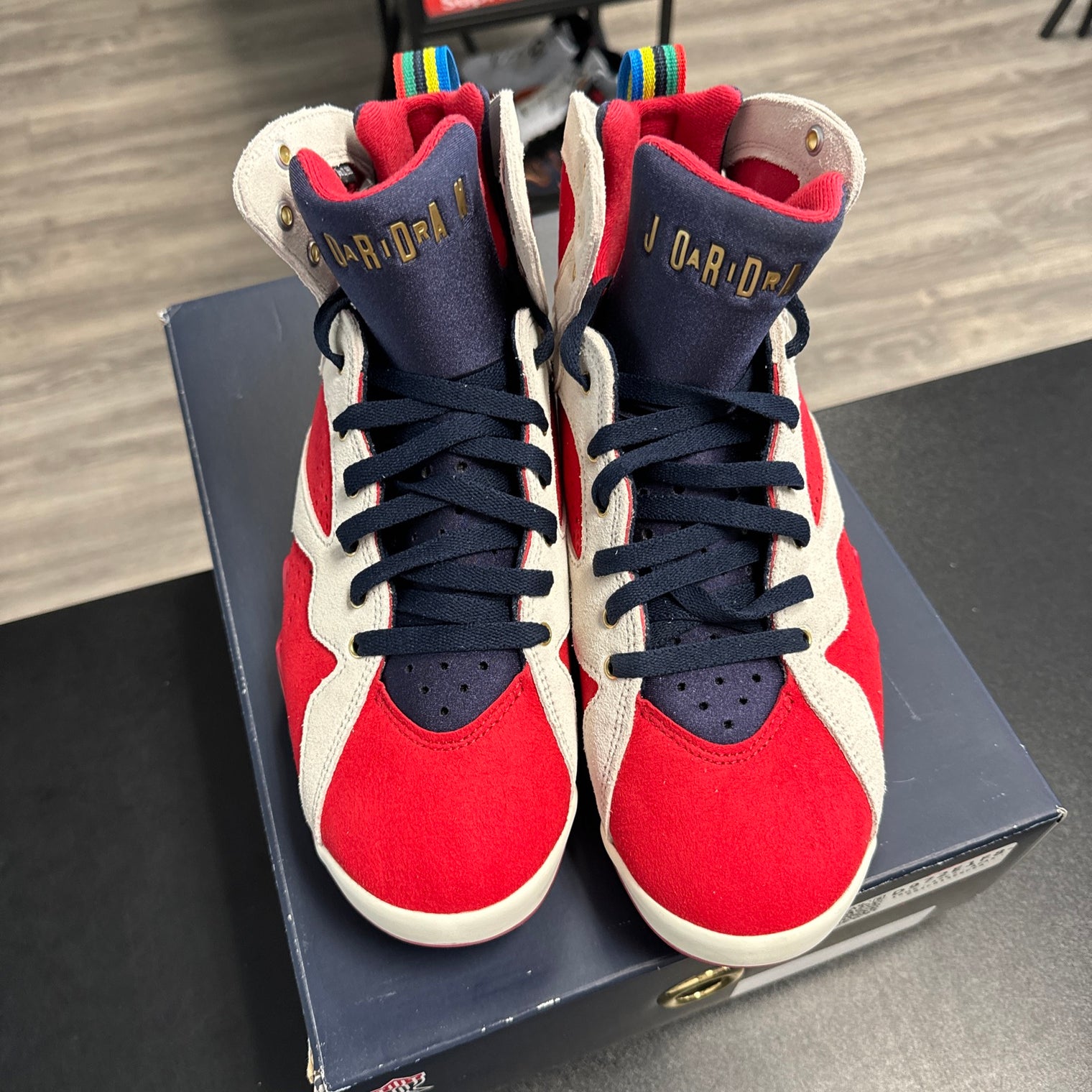 Trophy Room Sherrif in Town Jordan 7 Retro (USED)