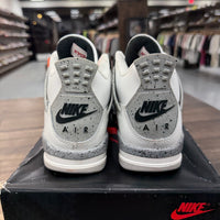 White Cement Jordan 4 Retro (GS) (USED)