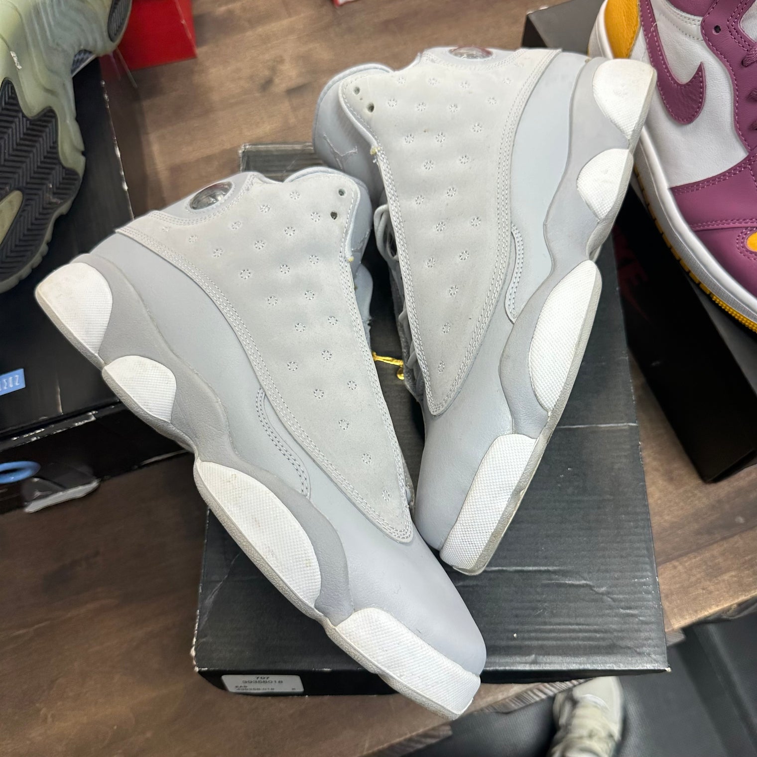 Wolf Grey Deadly Pink Jordan 13 (USED)