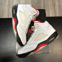 Fire Red Jordan 5 (USED)