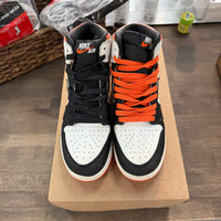 Electro Orange Jordan 1 High (GS) (USED, No Box)