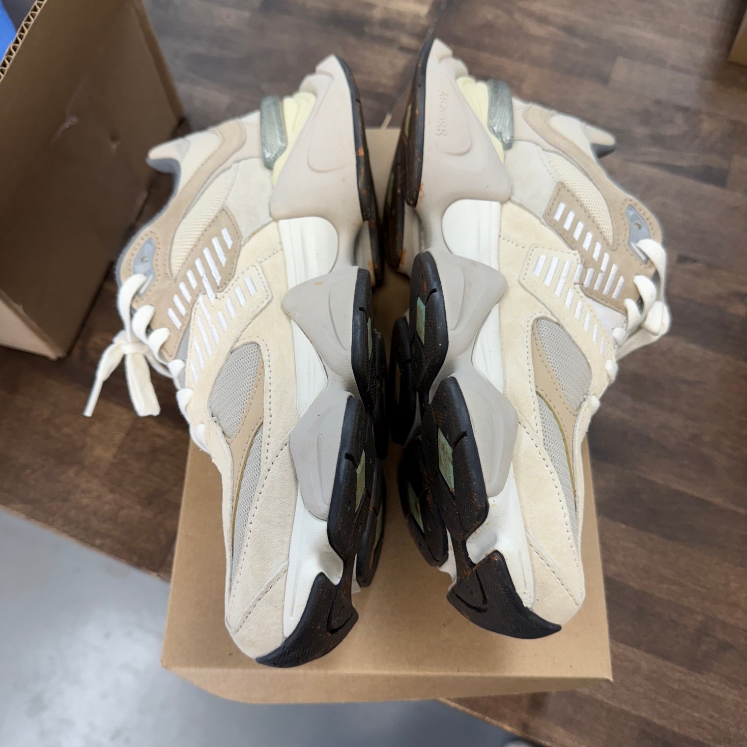 Sea Salt New Balance 9060 (USED, No Box)