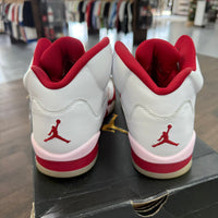(GS) White Pink Red Jordan 5 (USED)