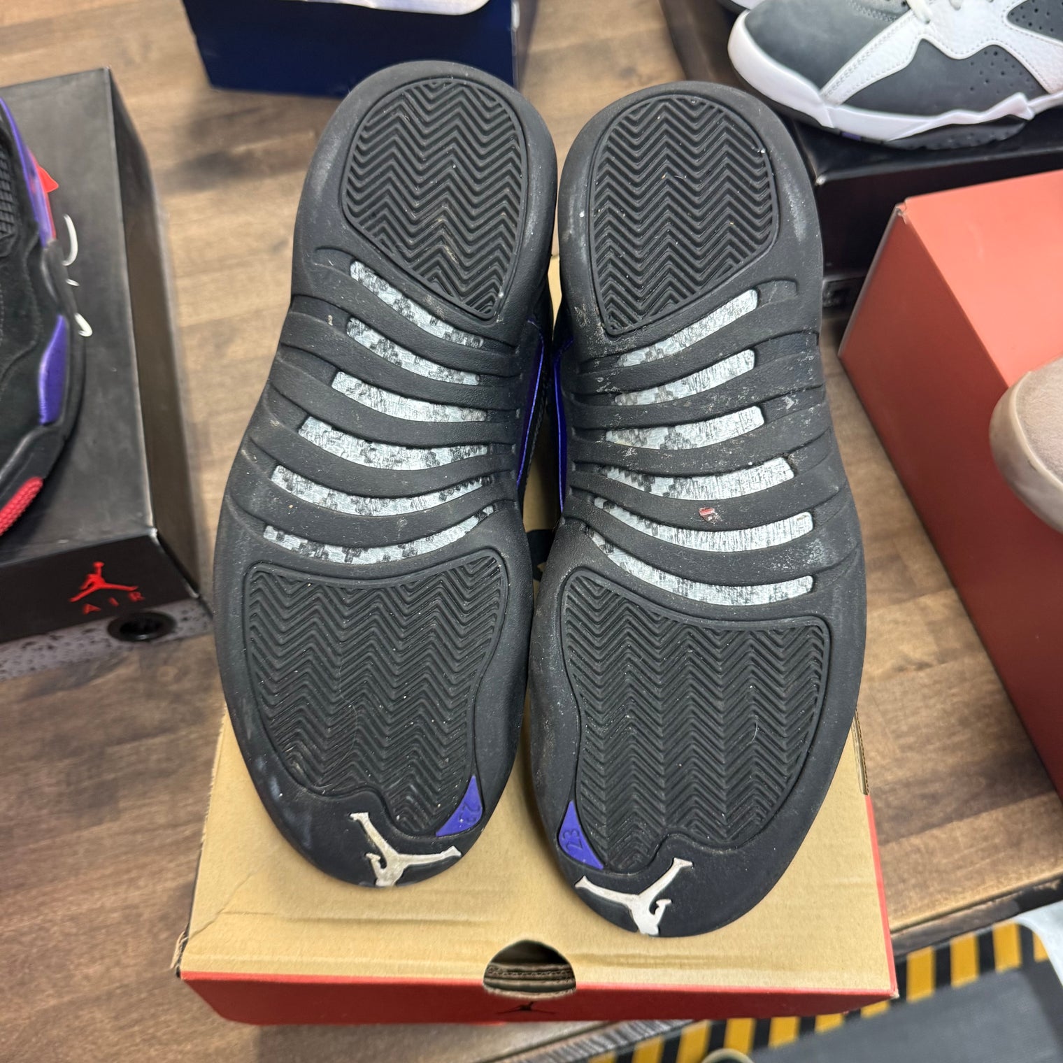 Black Dark Concord Jordan 12 Retro (USED, no insoles)