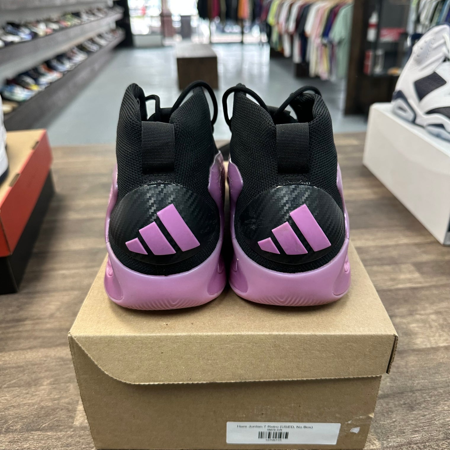 Preloved Purple adidas AE 1  (USED, No Box)
