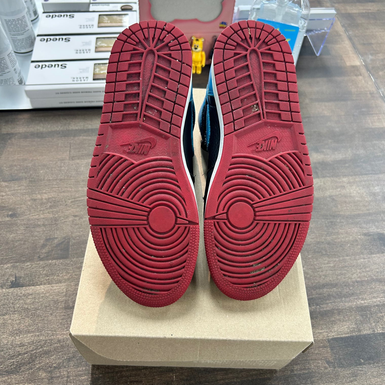 NC To Chi Jordan 1 High (W) (USED, No Insoles, No Box)