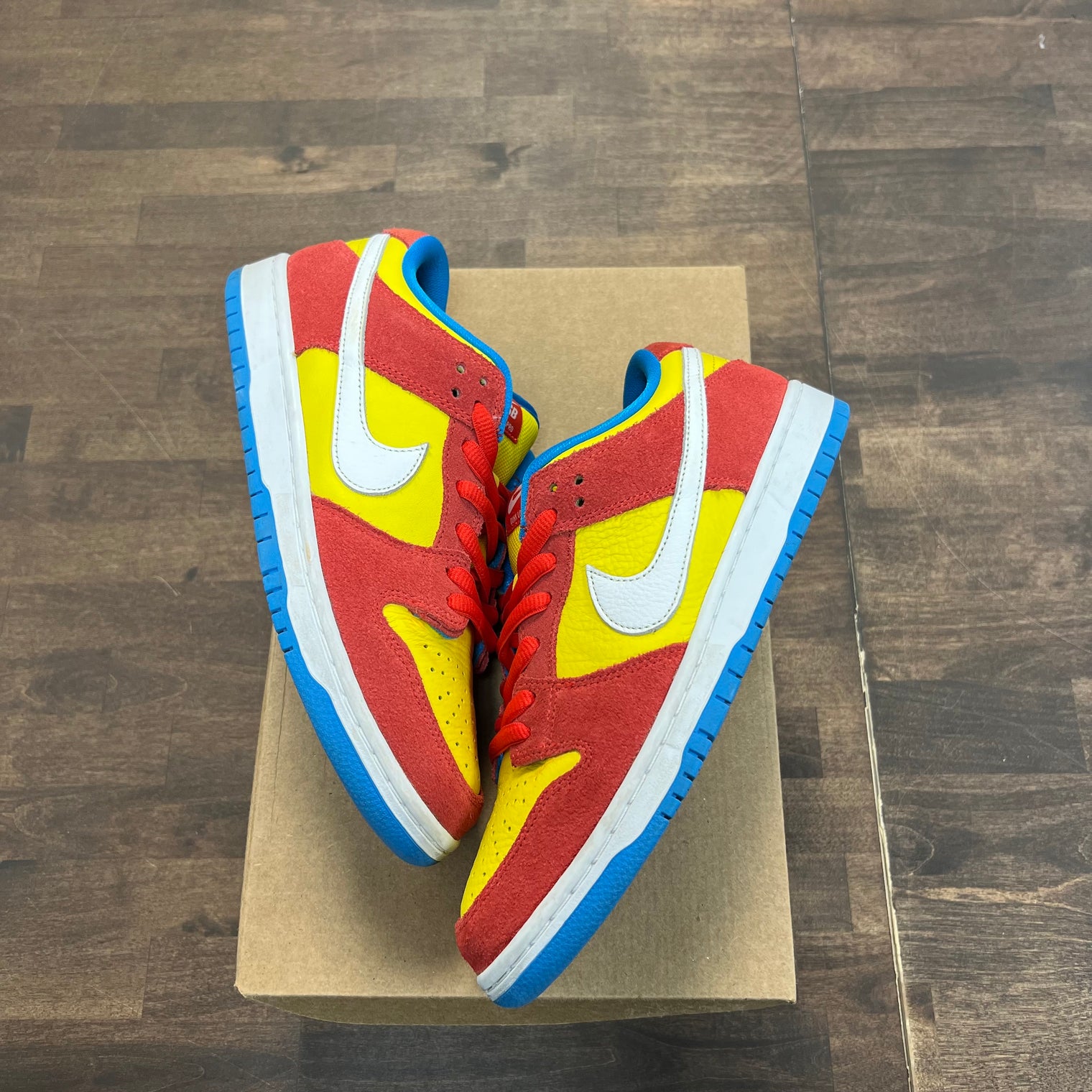 Bart Simpson SB Dunk Low (USED, no box)