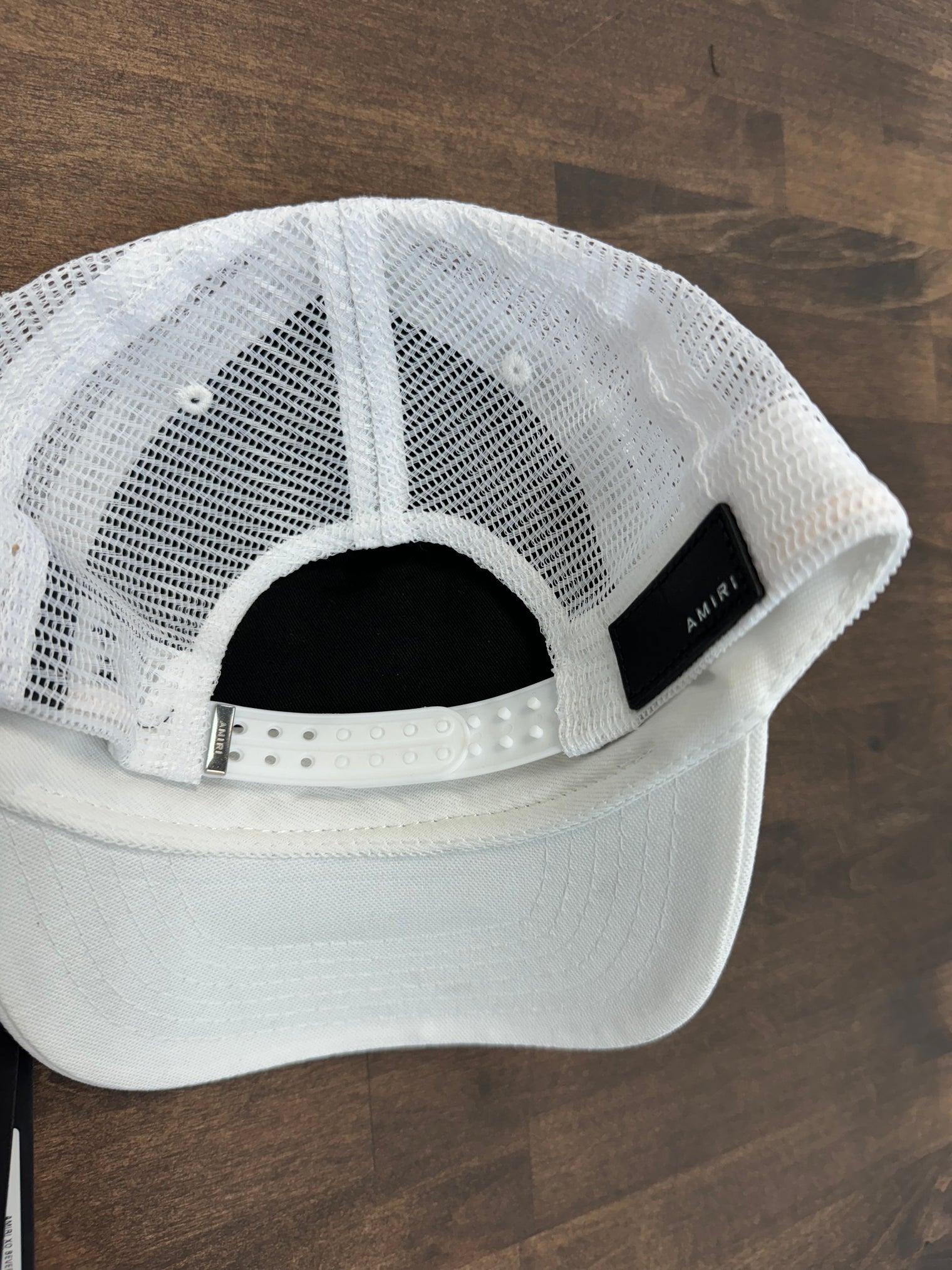 Amiri Beverly Hills Trucker Hat White