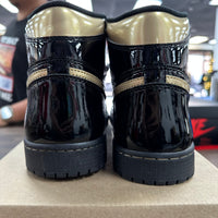 Jordan 1 High Retro Black Metallic Gold (2020) (USED, No Box)