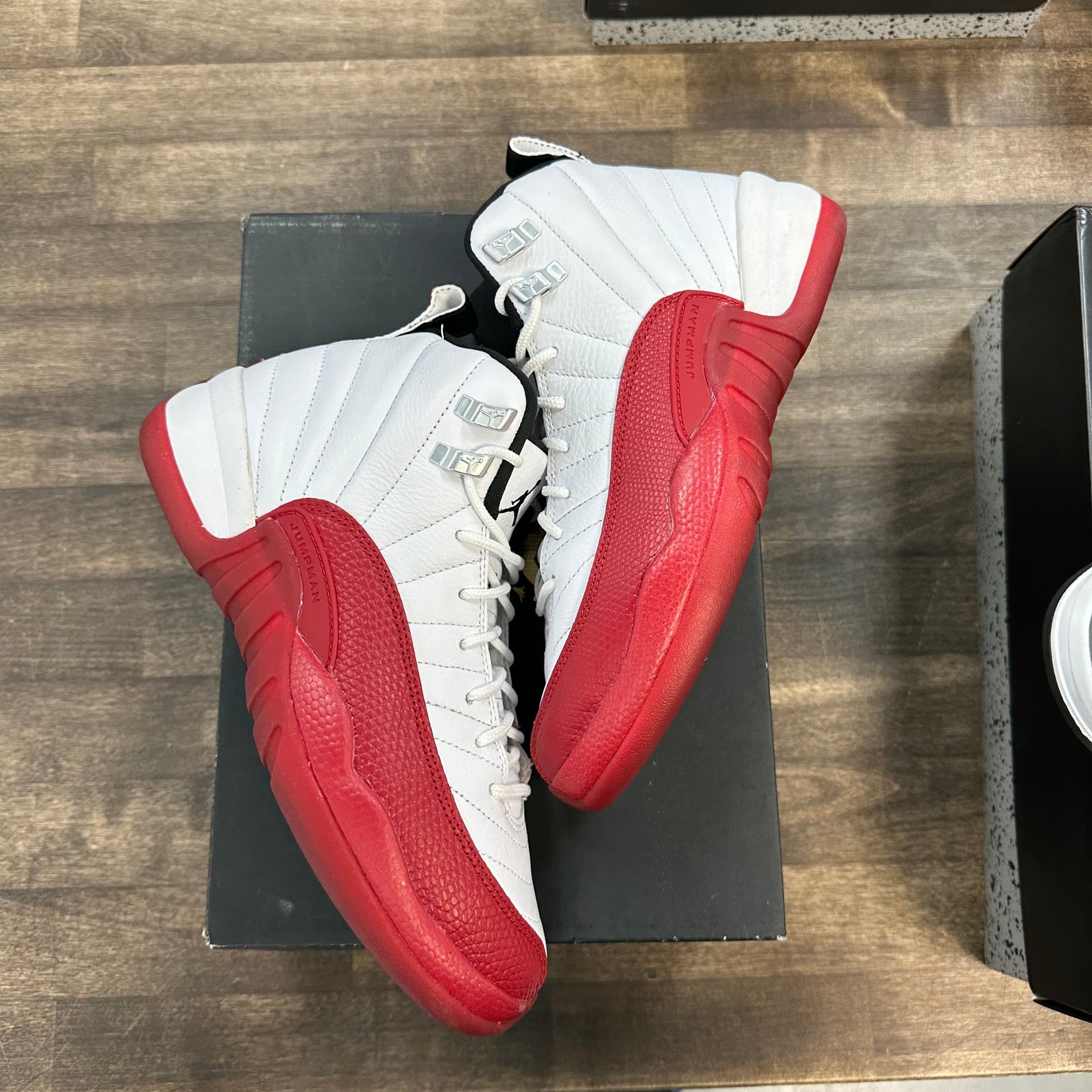 Cherry Jordan 12 Retro (2023) (GS) (Lightly Worn)