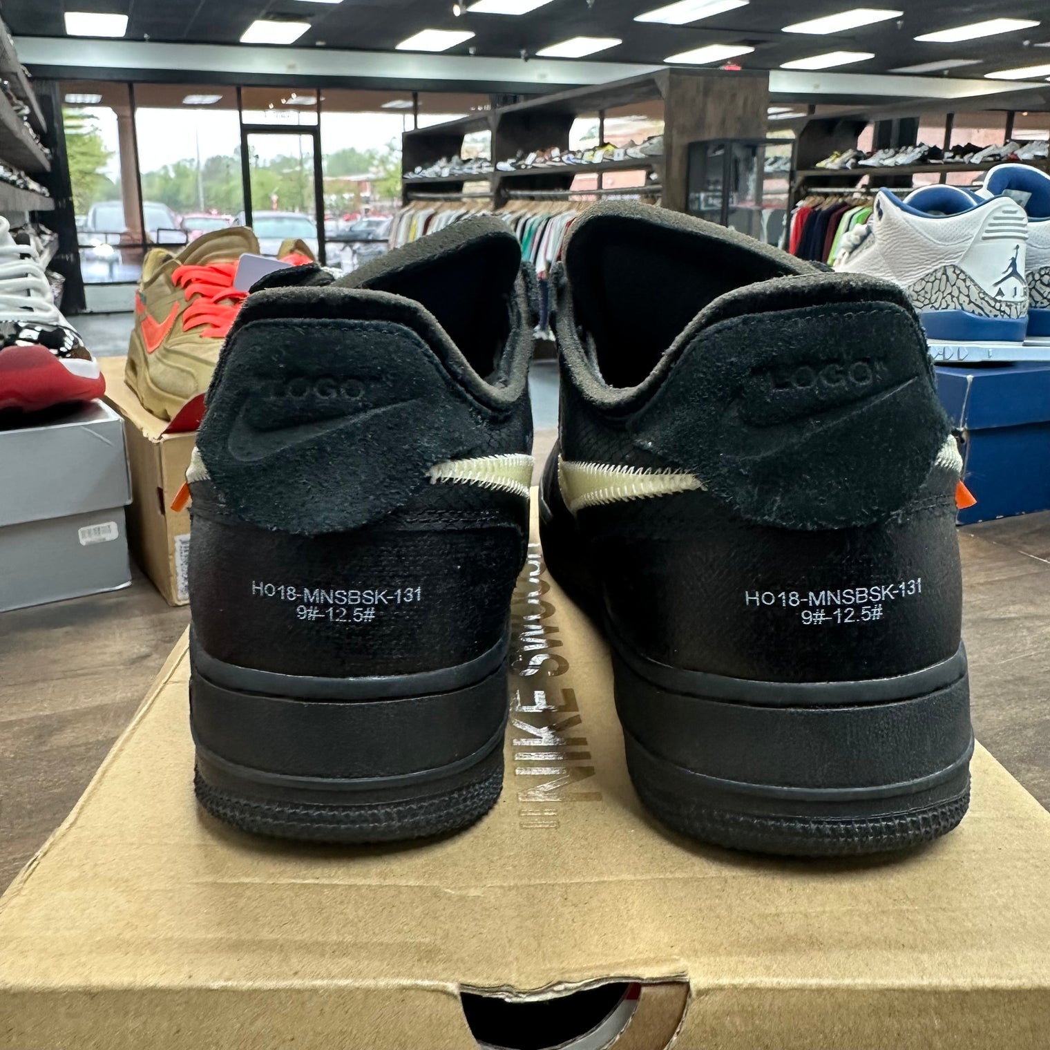 Off-White Nike Air Force 1 Black (USED)