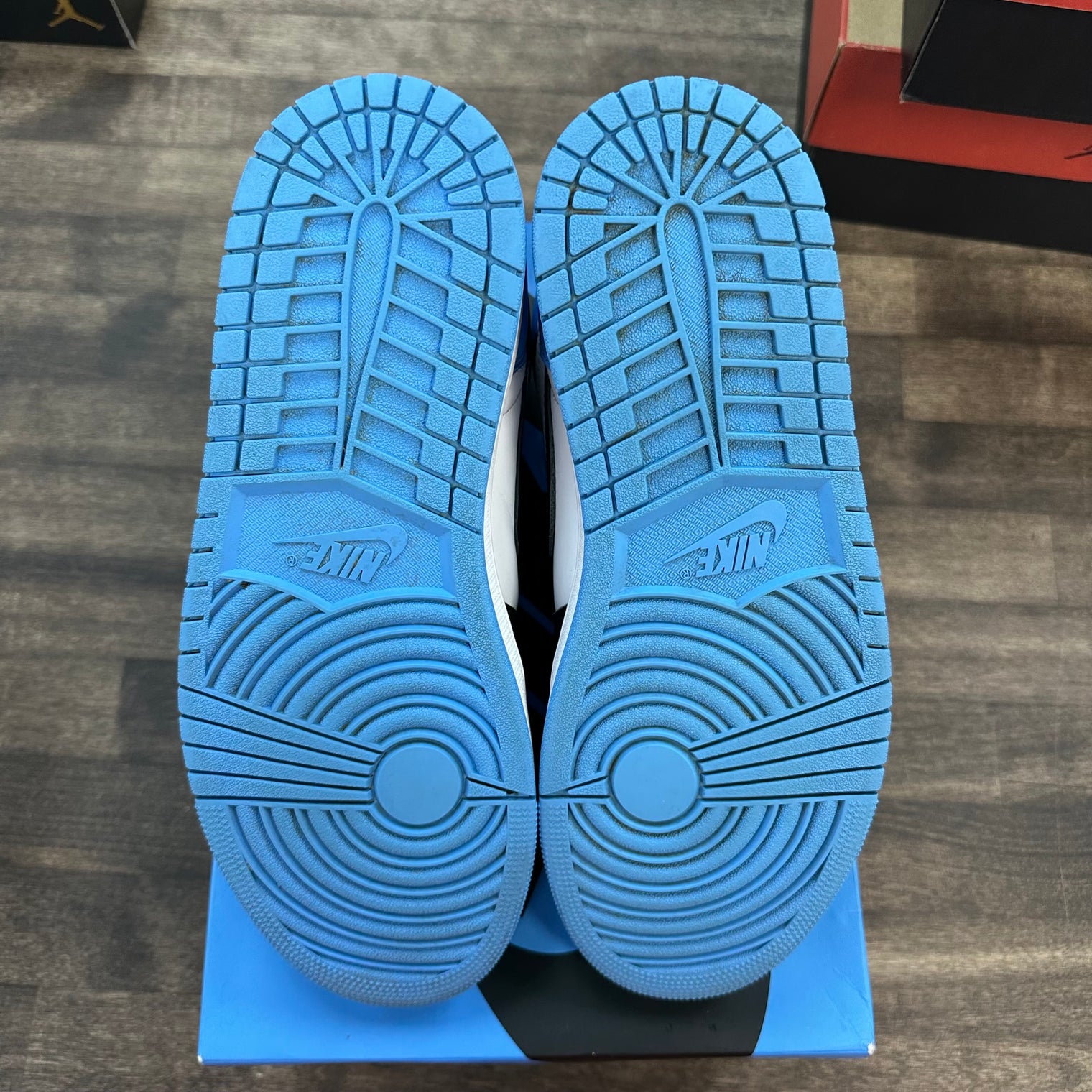 UNC Toe Jordan 1 High OG (USED)