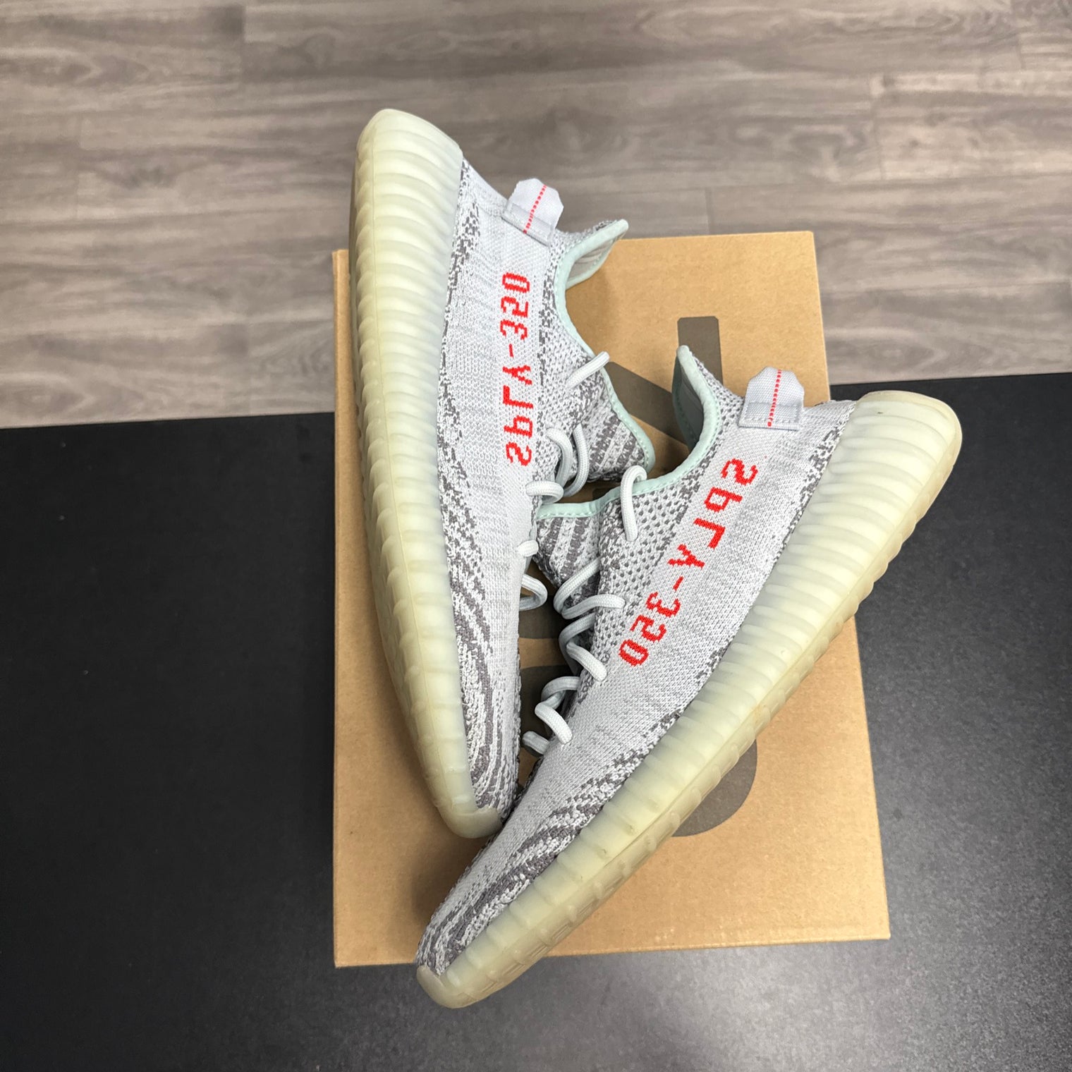 Blue Tint Yeezy 350 (USED)