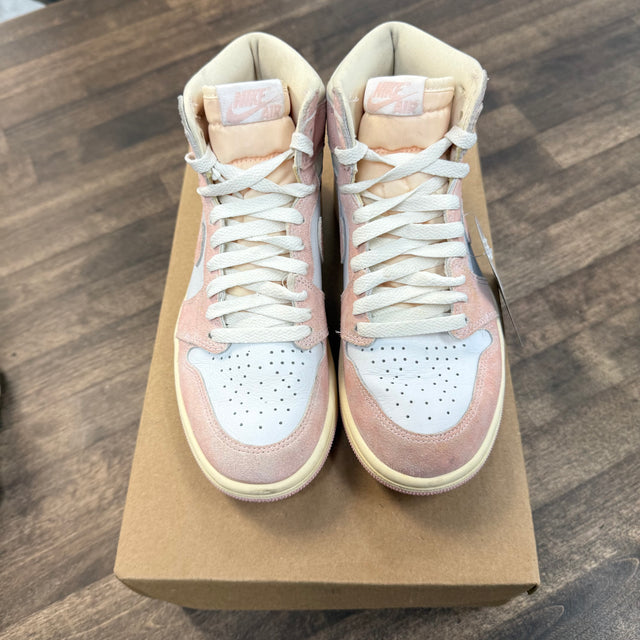 Washed Pink Jordan 1 High (W) (USED, No Box)