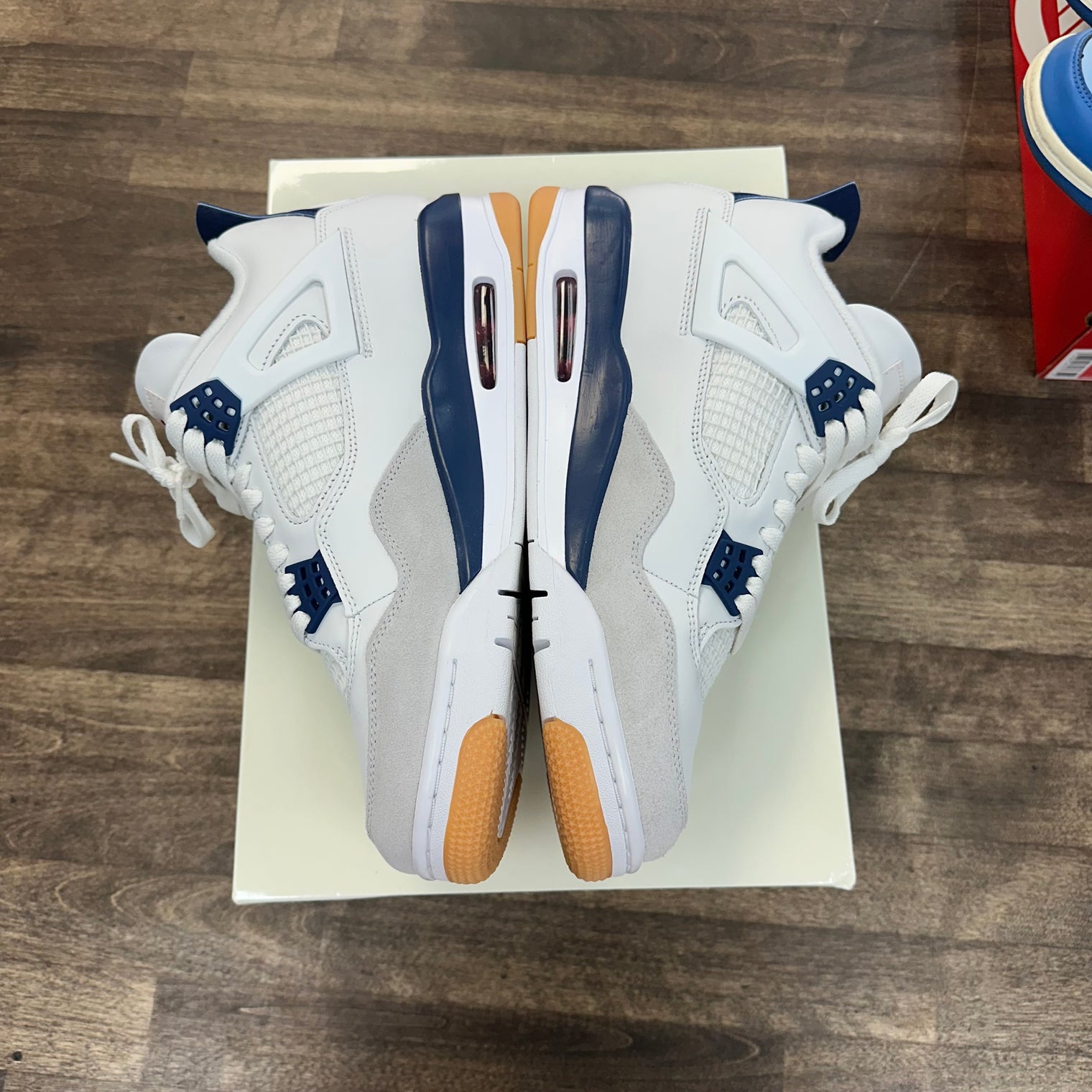 Navy SB Jordan 4 Retro (Lightly Worn)