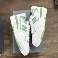 New Balance 550 White Mint Green (Lightly Worn)