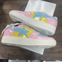 Tri-Color Pink A Bathing Ape Sta Low (2018) (USED)