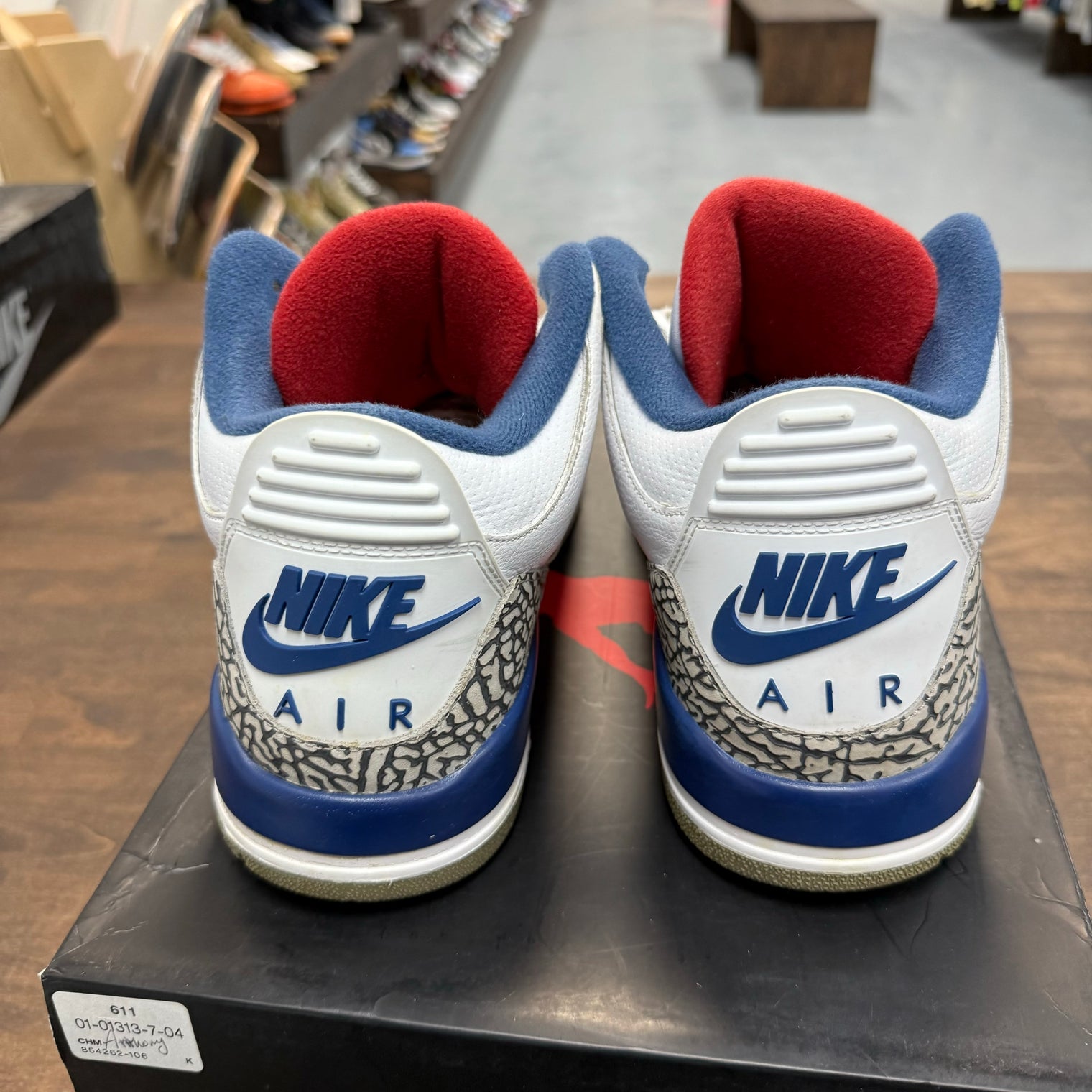 True Blue Jordan 3 (USED)