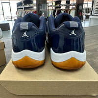 Navy Gum Jordan 11 Low (USED, No Box)