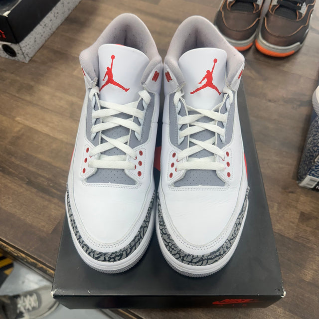 Fire Red Jordan 3 (USED)
