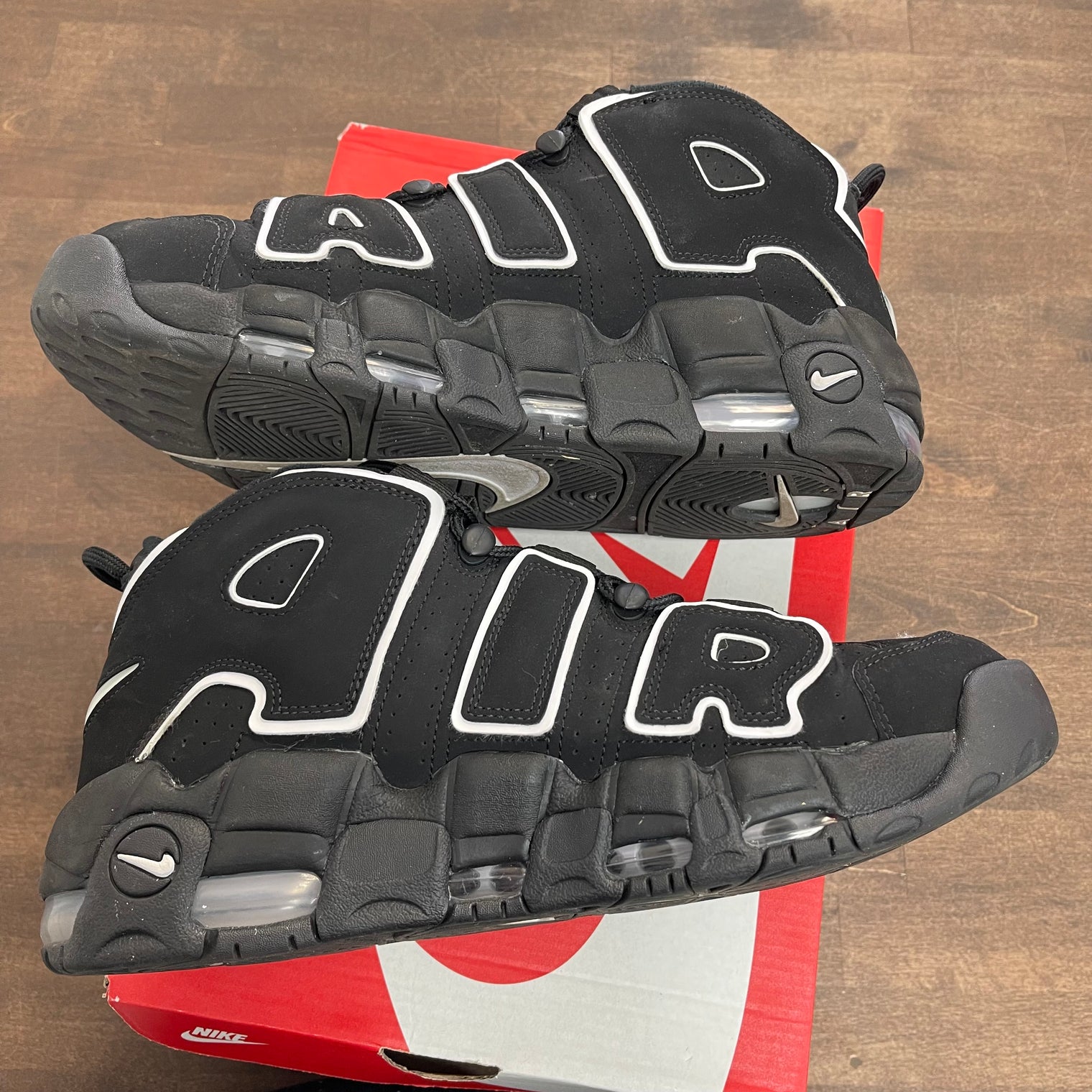 Black White Nike Air Uptempo (USED)