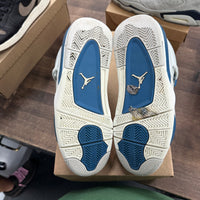 Military Blue Jordan 4 Retro (USED, No Box)
