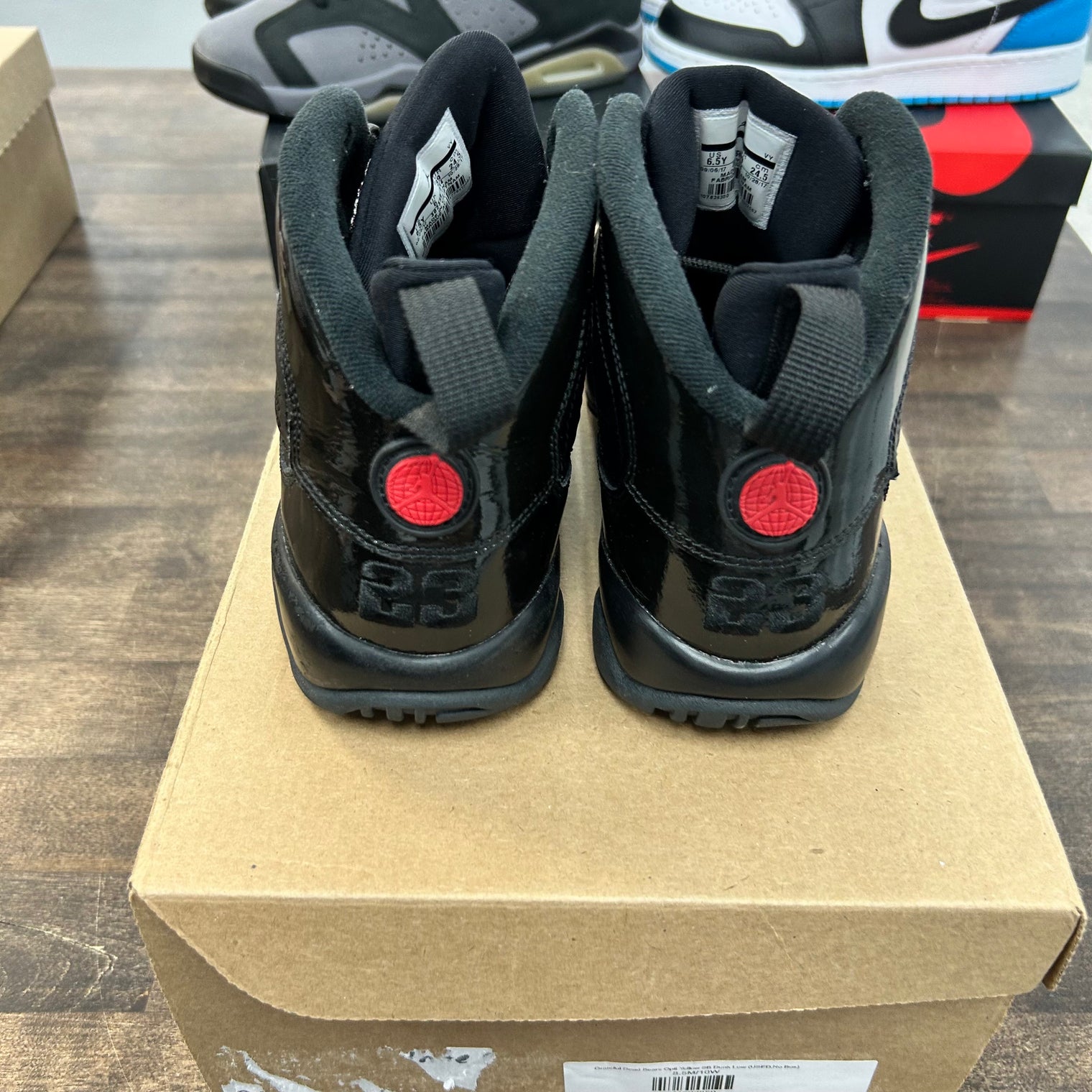Patent Bred Jordan 9 (GS) (USED, No Box)